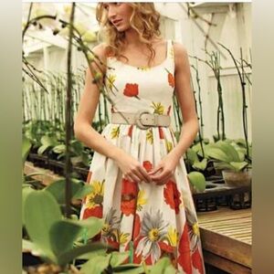 Anthropology Moulinette Soeurs Flower Dress with pockets (0)